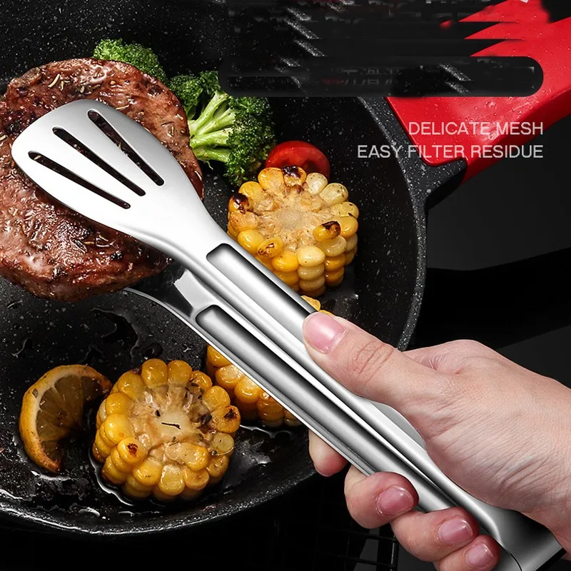 Щипцы для пищи из нержавеющей стали Кухня посуда шведского стола Пособия по