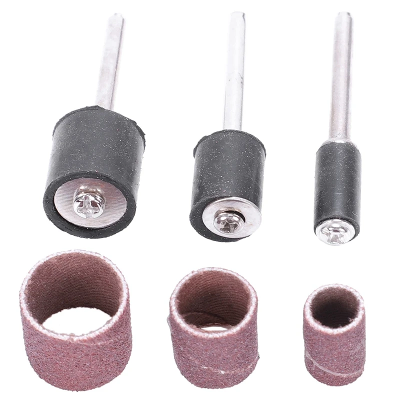 Jumbo 51 шт Набор для шлифовки барабанов-подходит Dremel-включает в себя резиновые