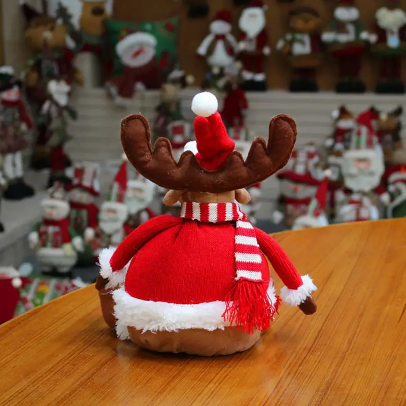 Рождественские украшения украшение для сидения декор камина мультяшная кукла с