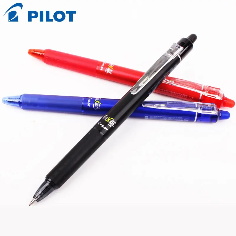 Pilot FriXion стираемая ручка пресс шариковая ручка 0,7 мм LFBK-23F синий/черный/красный Шариковая ручка для школы канцелярские принадлежности 1 шт