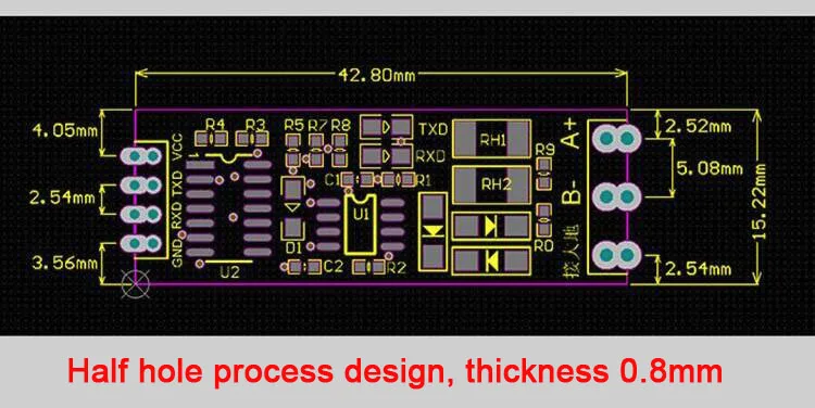I11 ttl поворотный Модуль RS485 485 на Серийный уровень UART взаимное преобразование оборудования автоматический контроль потока