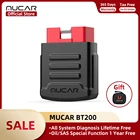 Диагностический сканер MUCAR BT200 для автомобилей, система для полной диагностики автомобиля, SAS Obd 2, Bluetooth, PK Thinkdiag