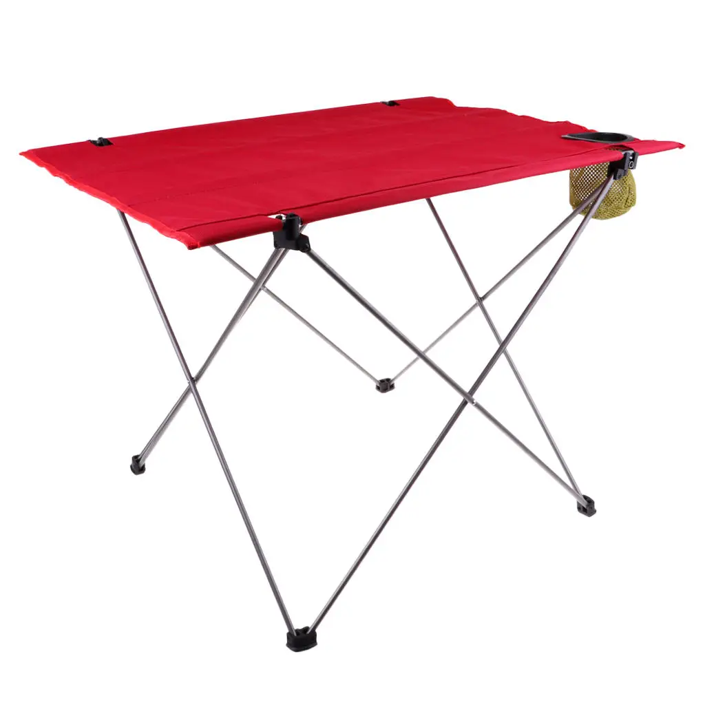 

Outdoor Lightweight Folding Table for Camping, Beach, Backyards, BBQ , Party and Picnic, Non-slip Reinforced Foot Pads