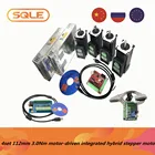 JSS57-3.0 шаговый двигатель с замкнутым контуром, интегрированный Гибридный сервопривод с приводом от двигателя и картой движения mach3, мощность 112 Вт, 36 В, 4 комплекта