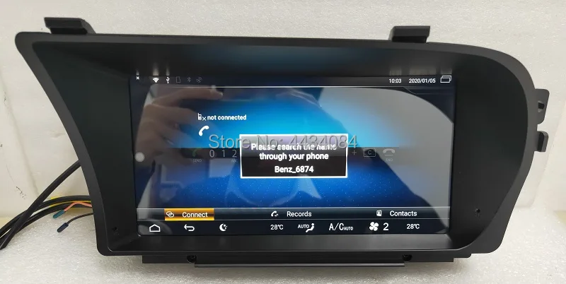 Автомагнитола Ouchuangbo 4G GPS Android 11 для Mercedes Benz S250 S300 S350 S400 S500 S600 W221 8 ГБ 64 ядер |