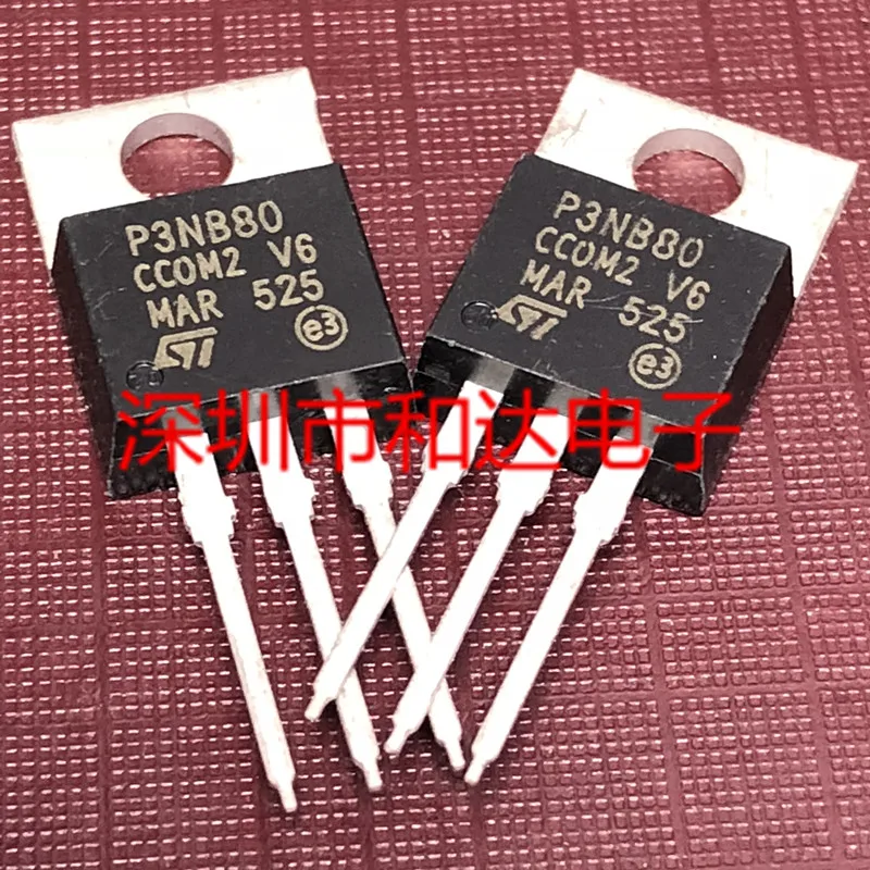 

P3NB80 STP3NB80 TO-220 800V 2.6A