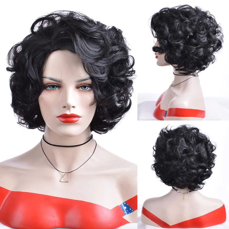 MSIWIGS кудрявые короткие белые светлые парики Американский Африканский