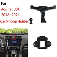 gravity car phone holder for 2016 2021 acura cdx auto interior accessories air vent mount mobile cellphone stand gps bracket