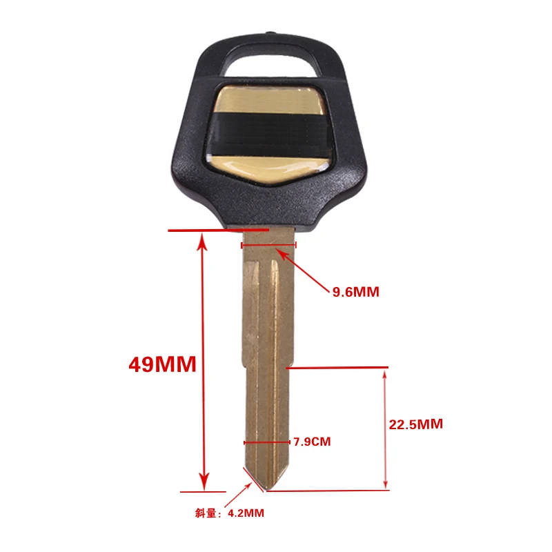 Пустой ключ для мотоцикла Uncut Blade левый и правый двойной разъем Honda GL1500