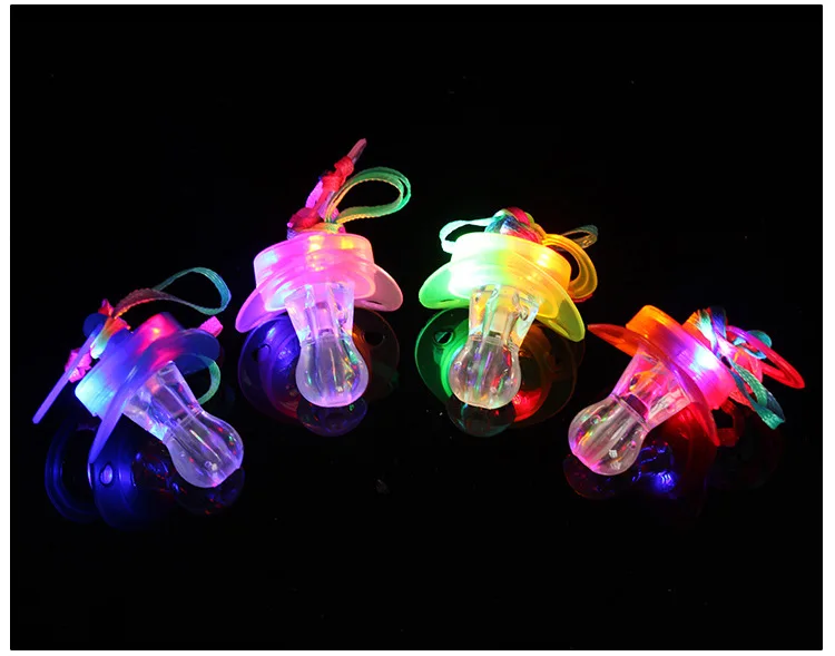 Забавная игрушка соска Rave Glow Stick набор для выживания красочный светильник