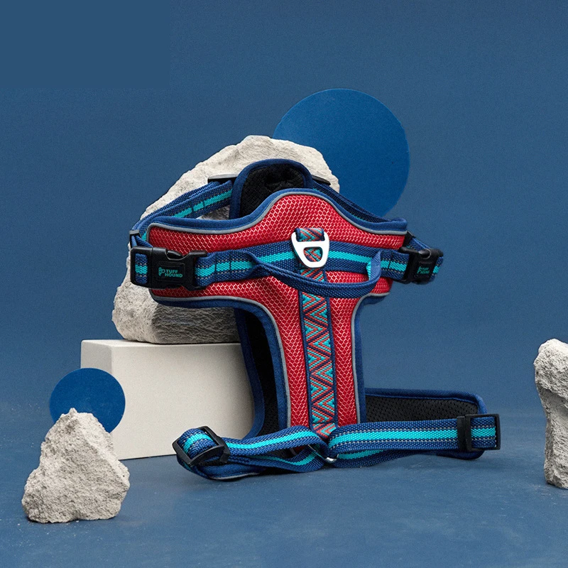 Dog Cat Harness Reflective Vest Pet Chest Strap Mesh Breathable and Walking Leash Leads for Puppy Small Medium Dogs | Дом и сад