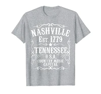 nashville tennessee music city usa country concert gift idea t shirt