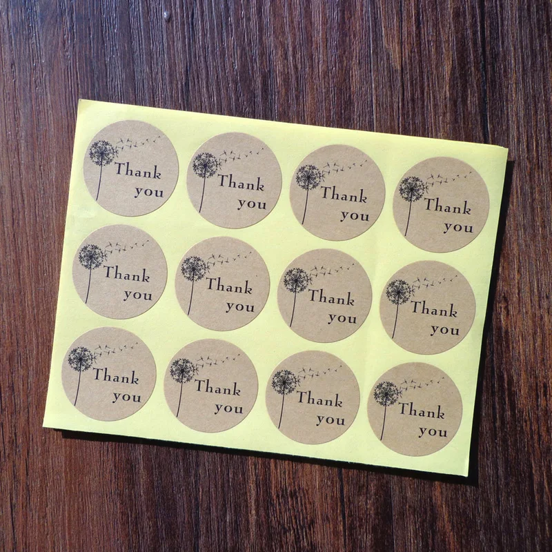 102 шт/партия новые спасибо упаковочные наклейки для упаковки подарков домашней
