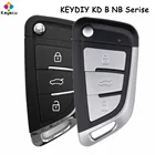 KEYECU KEYDIY B NB Series B29 NB29 универсальный дистанционный ключ с 3 кнопками типа ножа KD для KD900 URG200 KD900 + мини-программатор KD