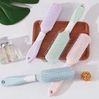 Новая женская щетка для волос, 9 рядов, щетка для завивки волос, Массажная щетка для мокрых волос, Парикмахерская, мужские парикмахерские