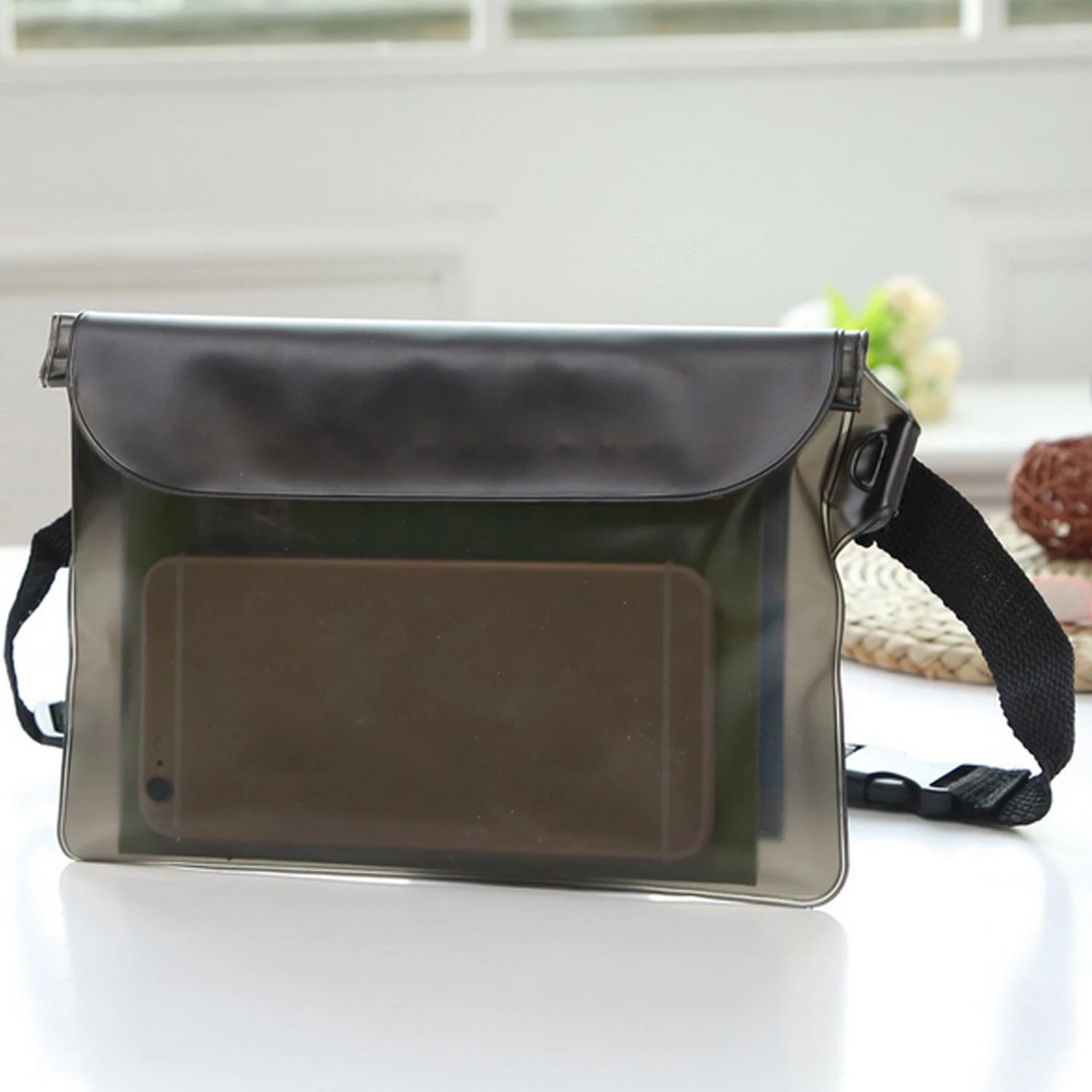 Водонепроницаемый защитный чехол Besegad для дайвинга с ремнем на талию сотовых