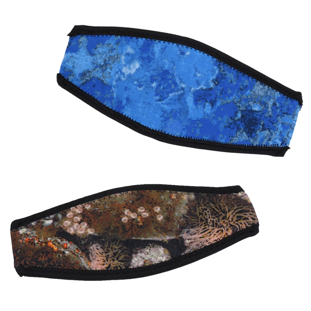 Маска для подводного плавания и дайвинга неопреновый мягкий чехол волос | Спорт