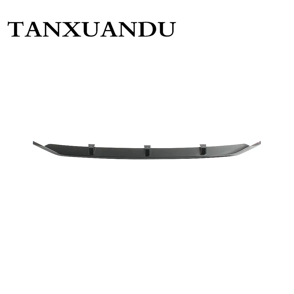 1026 роспись черный глянец 3 ступенчатый передний бампер спойлер днища крыло