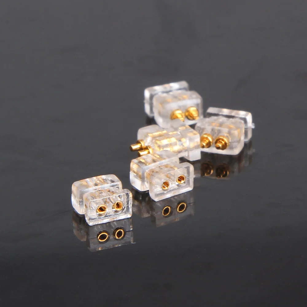 New  0.78 Double Needle Socket Ue TF10 QDC Socket Female Diy Custom High-end Headphone Cable Accessories Pin Plug