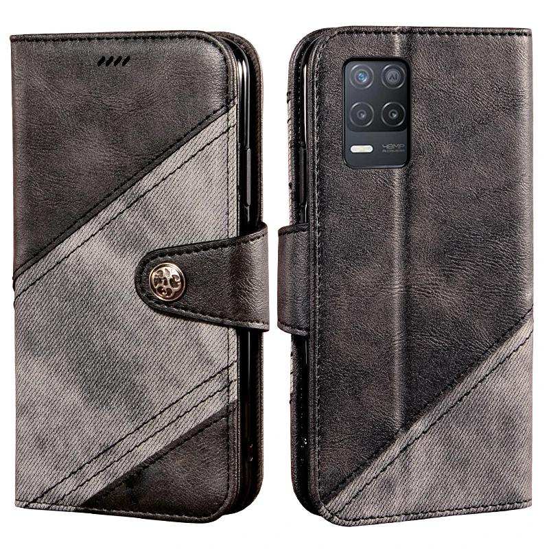 

Flip Case For Realme Narzo 30 5G Book Leather Case Shockproof Bumper Flip Case For Realme Narzo 30 5G Cover