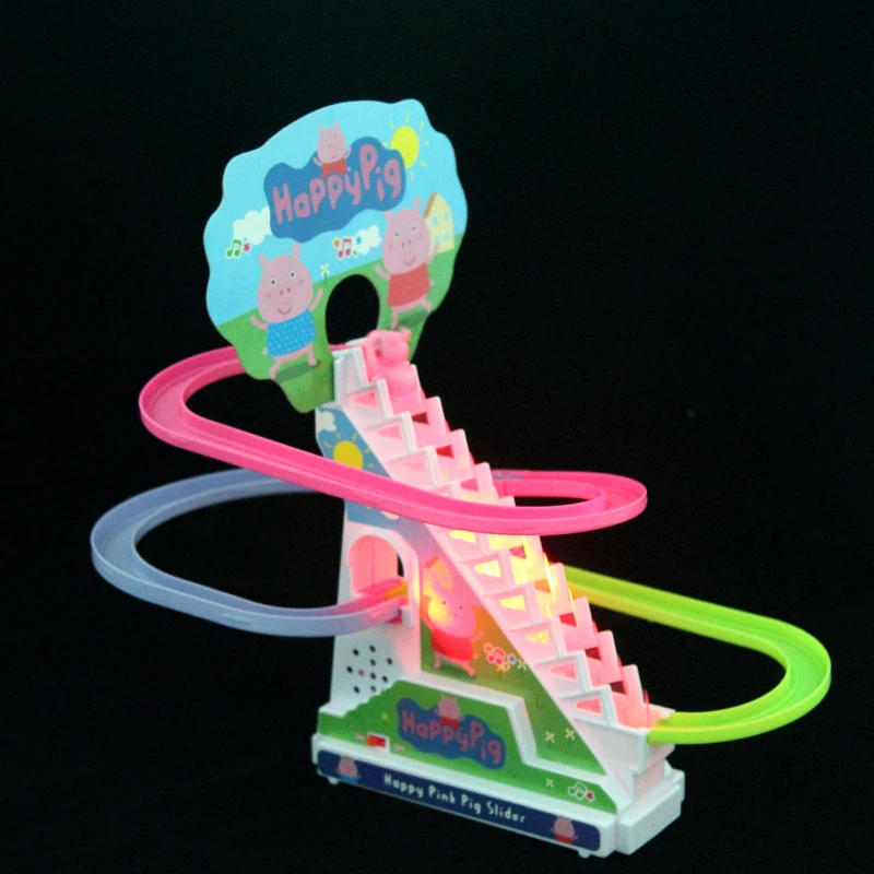 Peppa Pig Детская альпинистская лестница игрушечная рейка электрическая собранная