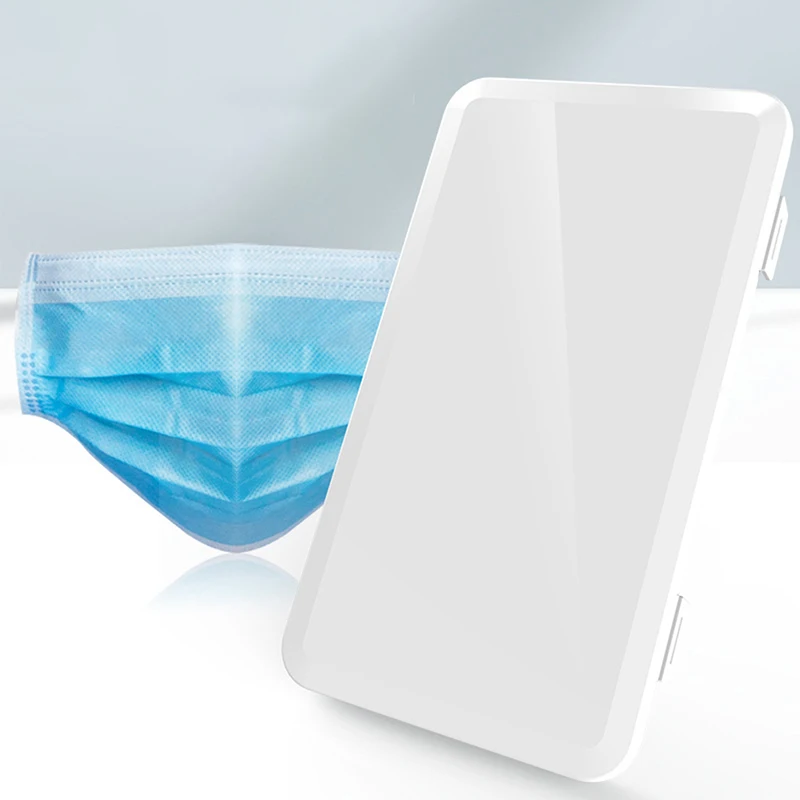 Новинка 2020 коробка для хранения маски лица стандартная упаковочная пылезащитный