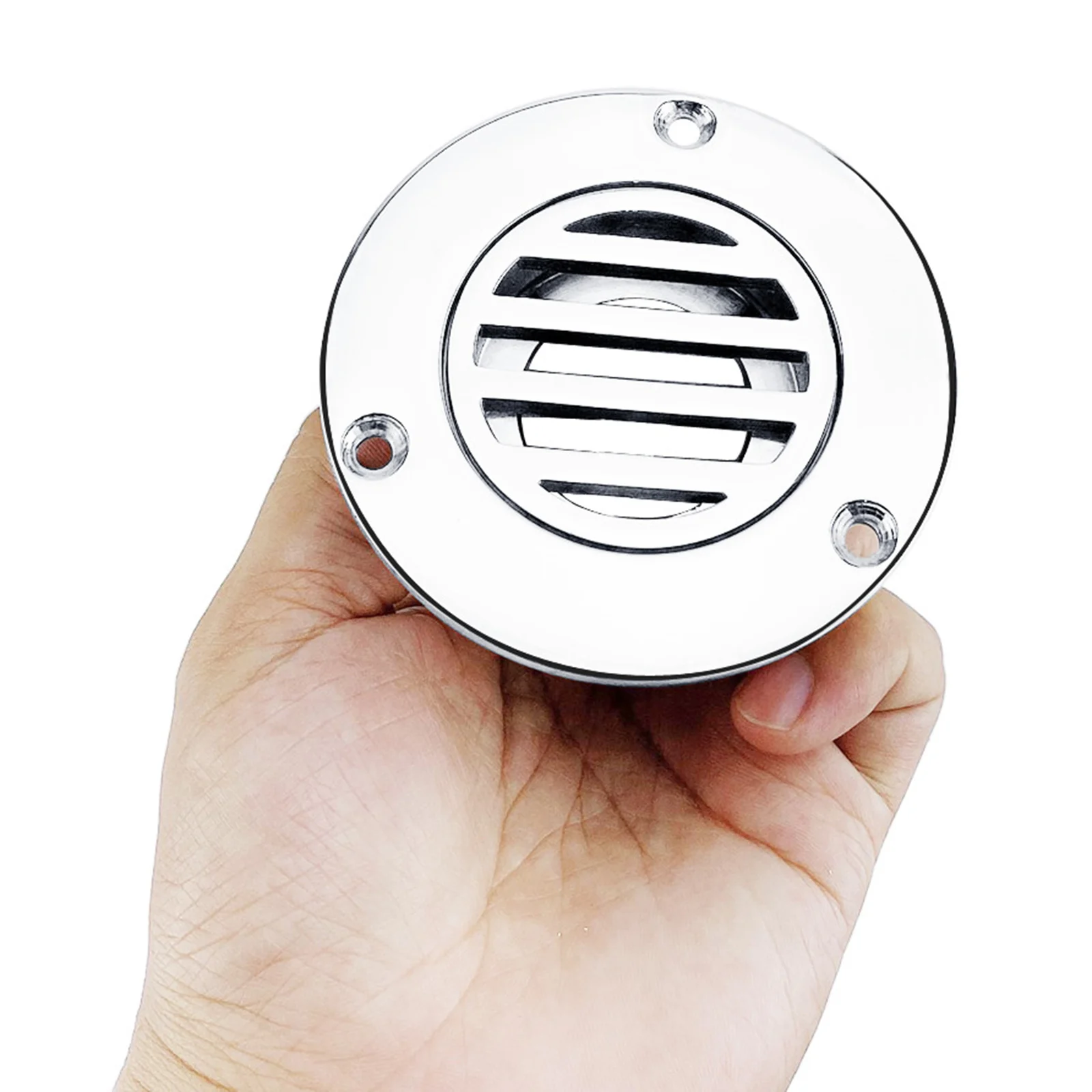

Durable Floor Drain Wear Resistant for Boat Deck Drainage Bathroom Fishing Boats Accessories Hardware 37mm 2.32 Inch Sliver