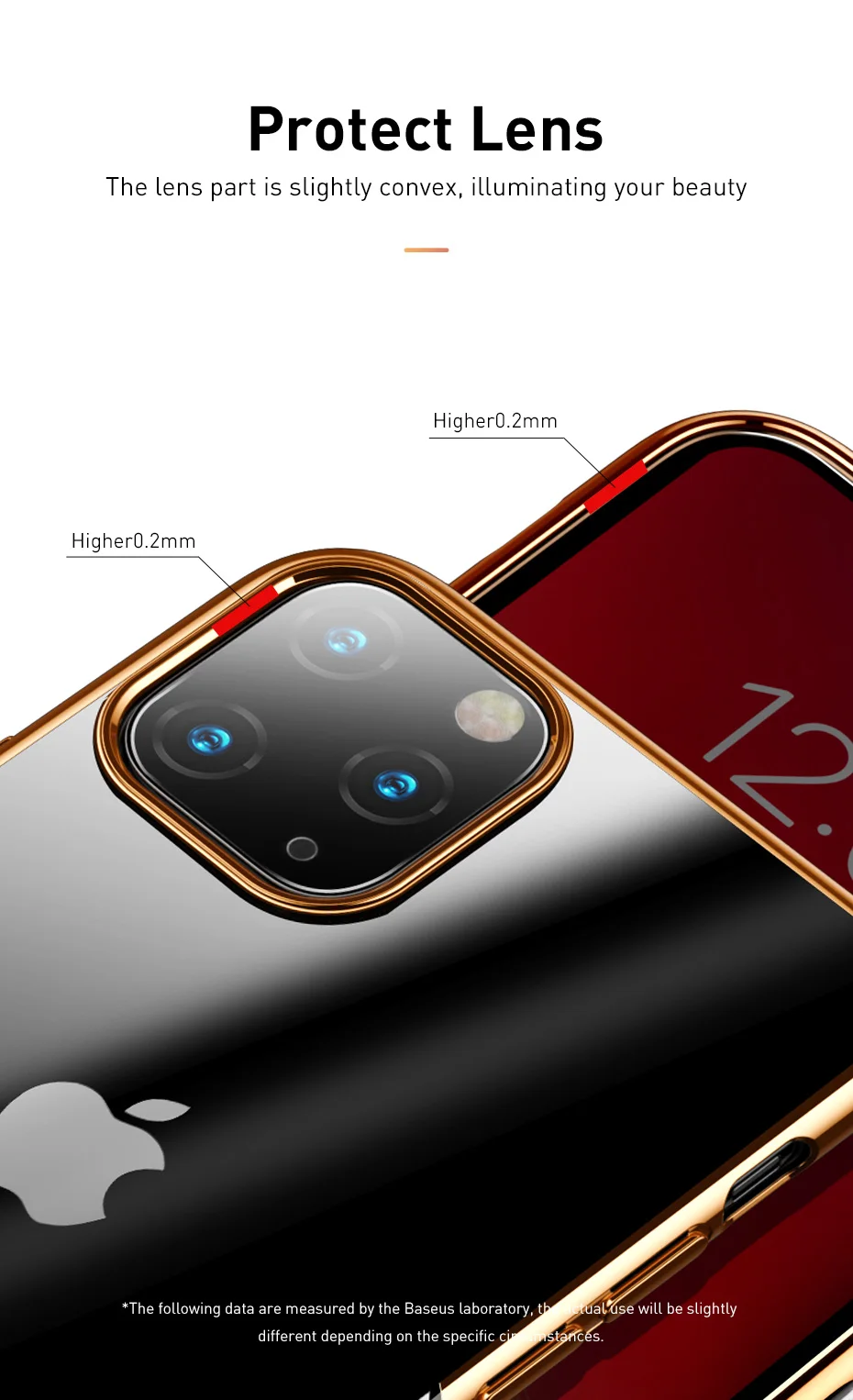 Baseus Роскошный чехол для телефона с покрытием для iPhone 11 Pro Max 11Pro Чехол Жесткий PC задняя крышка для iPhone11 защитный чехол Coque Fundas