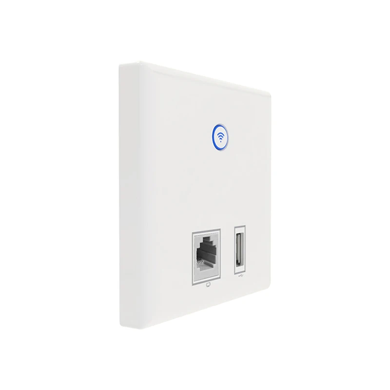 86X86 настенная розетка USB 2 4 ГГц 300 м Wifi роутер Крытый настенный AP усилитель сигнала