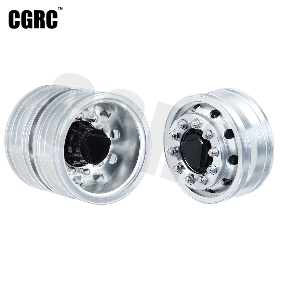 2 шт. высокое качество CNC металлический сплав передний задний обод ступицы колеса