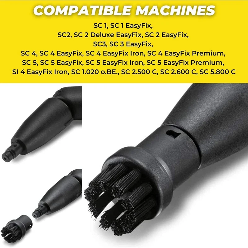 8 шт. насадки для пароочистки Karcher SC1 SC2 SC3 SC4 SC5 SC7 CTK1 |