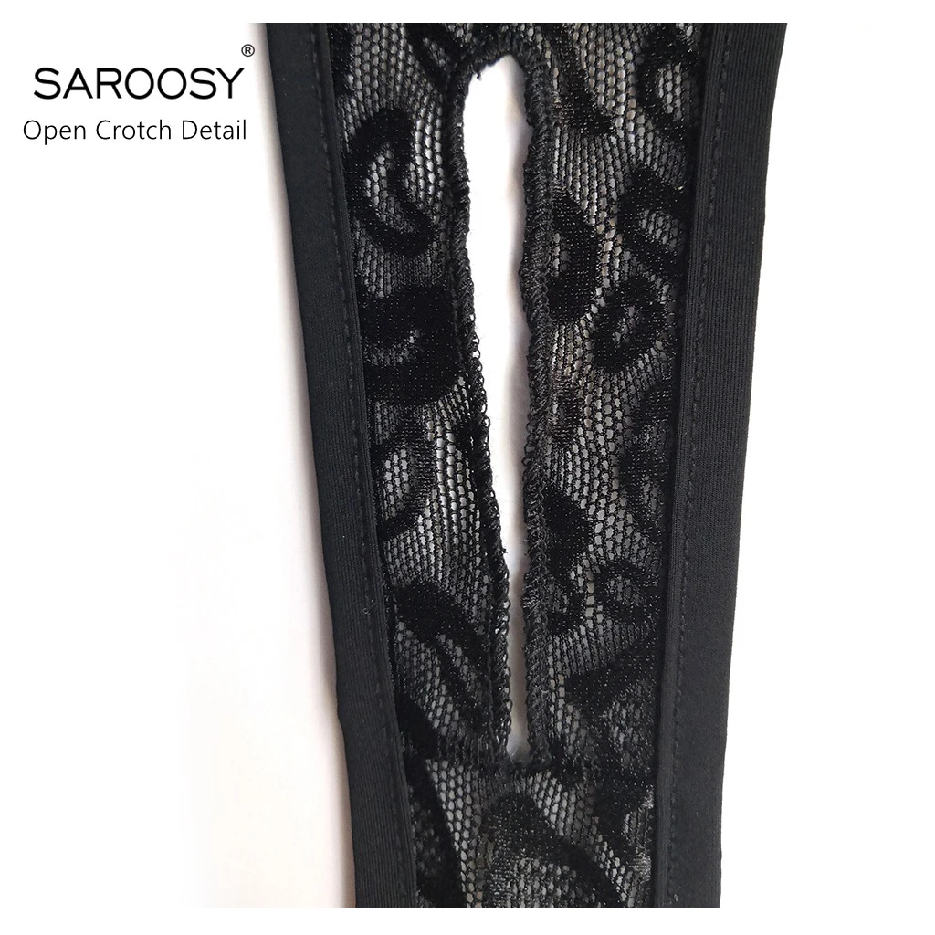 Сооблазнительное слегка прозрачное сексуальное боди фирмы SAROOSY из эластичной