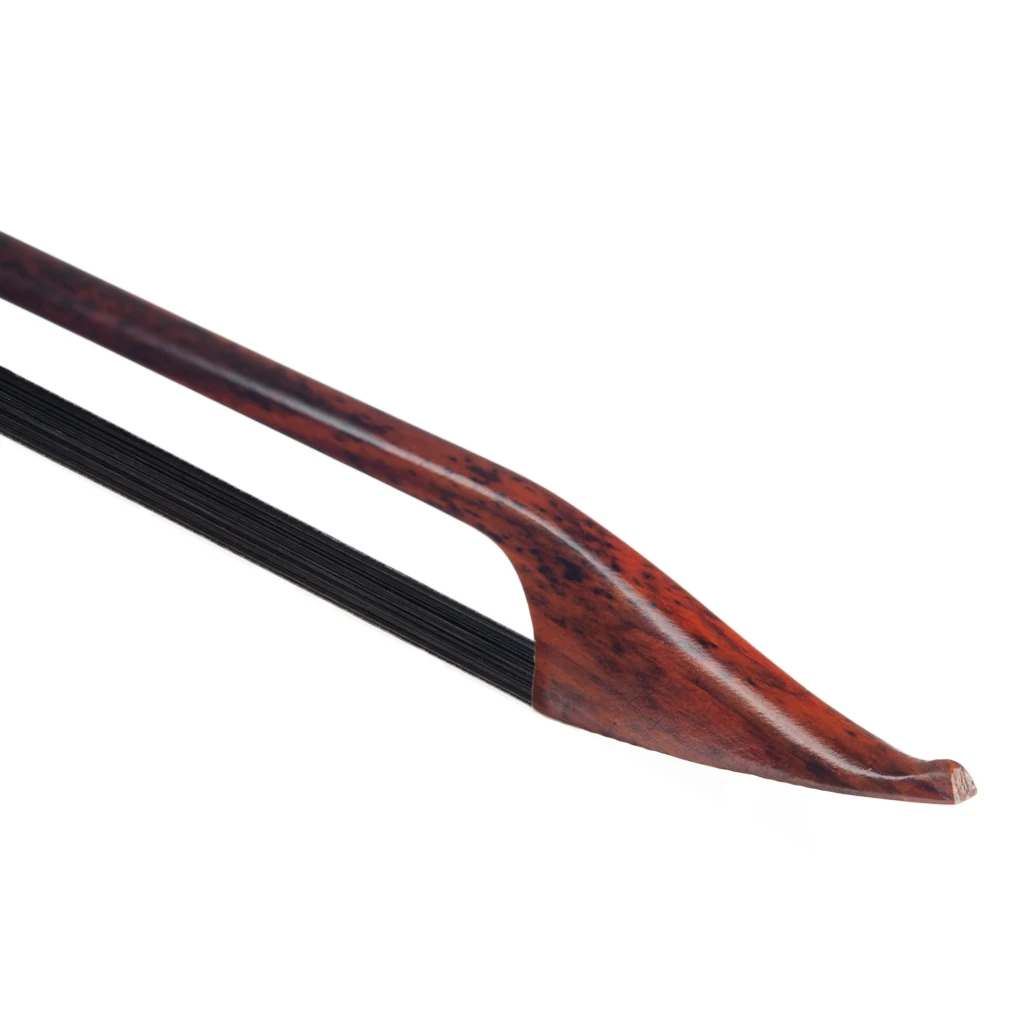 Vintage Baroque Style Violin Bow 4/4 Snakewood Bow Black Horsehair W/ Long Screw Well Balance Bow enlarge