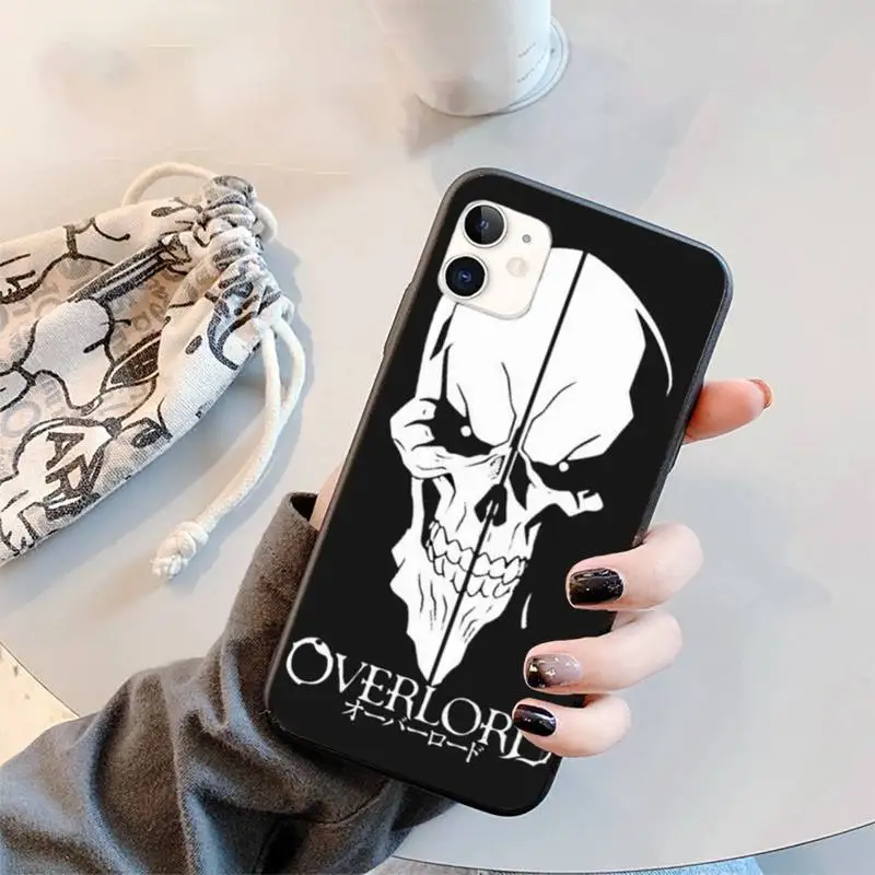 

Overlord Anime Phone Cases for iPhone 11 12 mini pro XS MAX 8 7 6 6S Plus X 5S SE 2020 XR