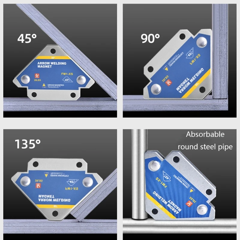 

Multi-Angle Firm and Stable Magnetic Triangle Welding Positioner Auxiliary Tools