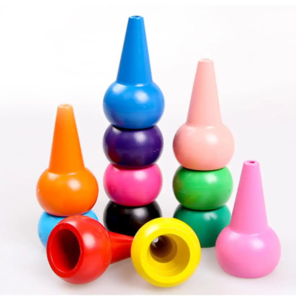 Kuulee 12 шт. нетоксичный детский карандаш для рисования безопасный цветной детей