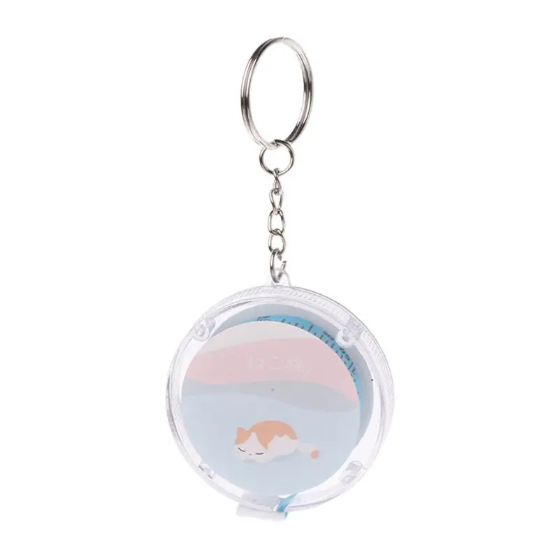 1,5 м Милая Мини-лента Милая переносная одежда измерительная лента с брелоком мягкая Измерительная Лента измеритель масштаба линейка
