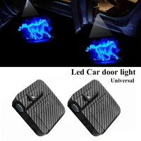 hd led door light logo projector ghost shadow lights universal courtesy welcome laser lamp decorative lamps car accessories new