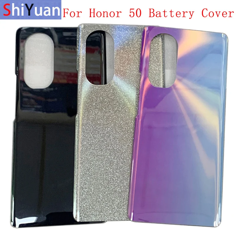 Крышка батарейного отсека задняя крышка Корпус для Huawei Honor 50 50Pro 50SE с логотипом