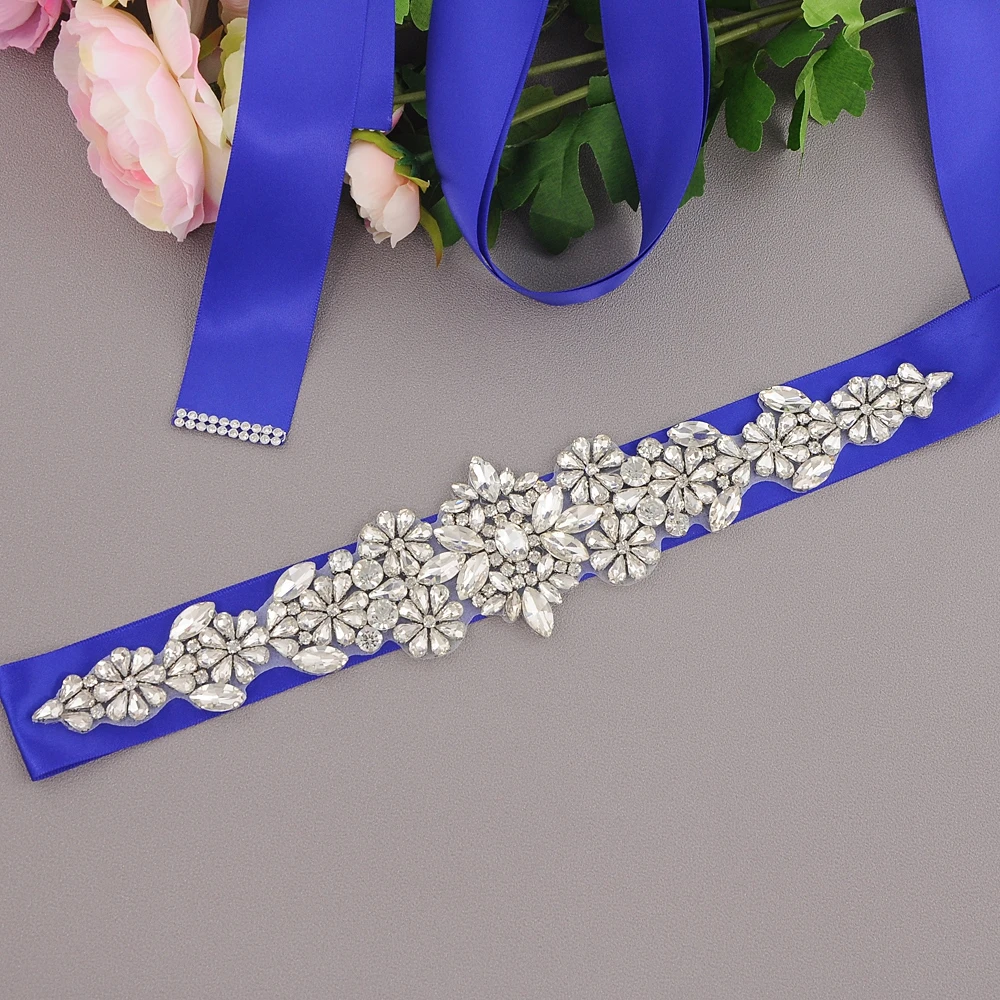 Свадебные аксессуары искусственный бриллиантовый пояс для свадебных платьев