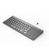 usb 2 4g wireless keyboard for laptop computer desktop smart tv number touchpad numeric keypad for android windows