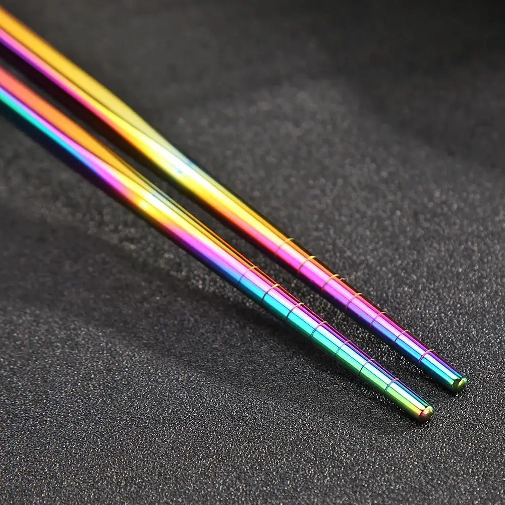 1 шт. металлические палочки для еды из нержавеющей стали | Дом и сад