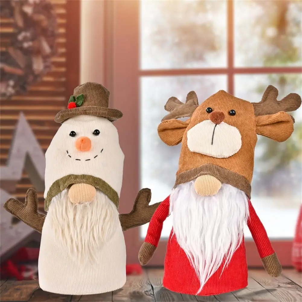 

Рождественская кукла, милые красивые швы, практичный Рождественский эльф, снеговик, гном, кухонные бытовые инструменты