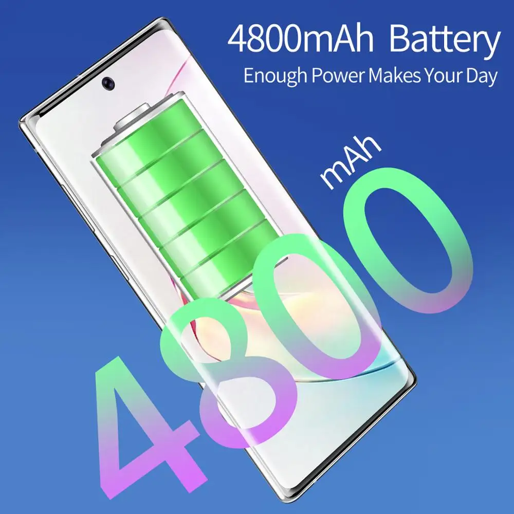 Разблокированный оригинальный смартфон Android 4G 3G 6,8 дюймов HD Face Mobile Smart Phones 8G 128G Dual SIM Mobilephone Telephone Wifi on.