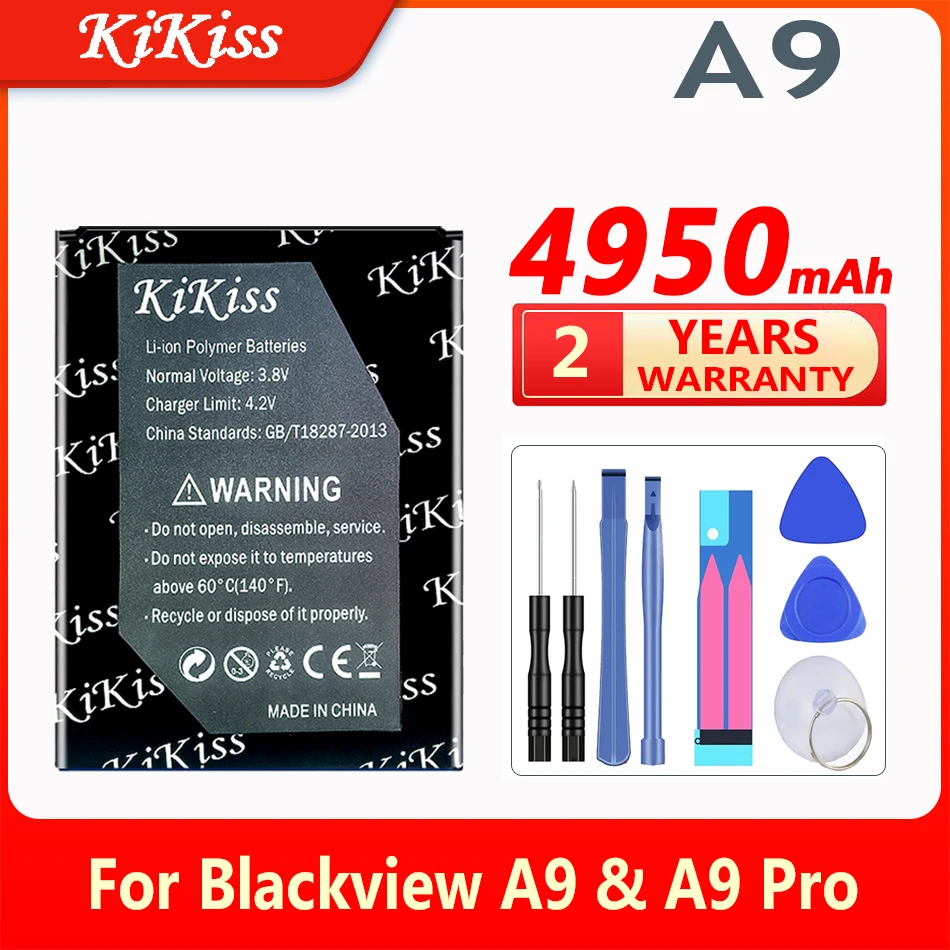 

Аккумулятор KiKiss A9 4950 мА · ч, для Blackview A9/A9 Pro