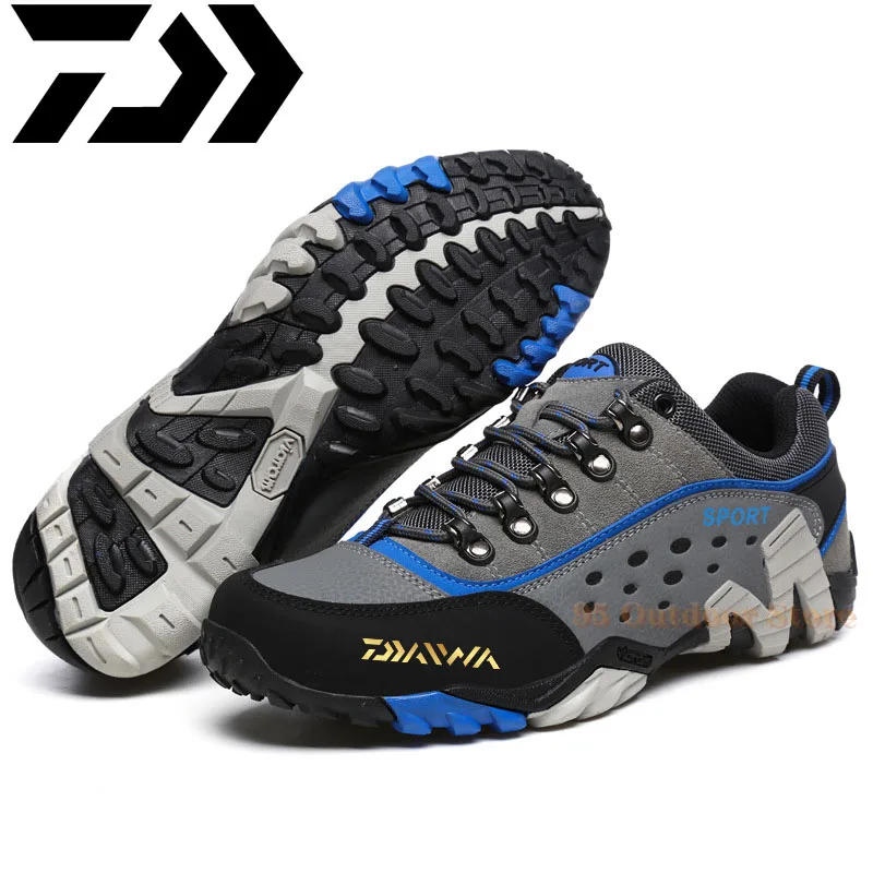 

Daiwa Men Breathable Quick Dry Fishing Shoes Durable Non-slip Fishing Wading Shoes Hiking Camping Outdoor Sport Fishing Shoe