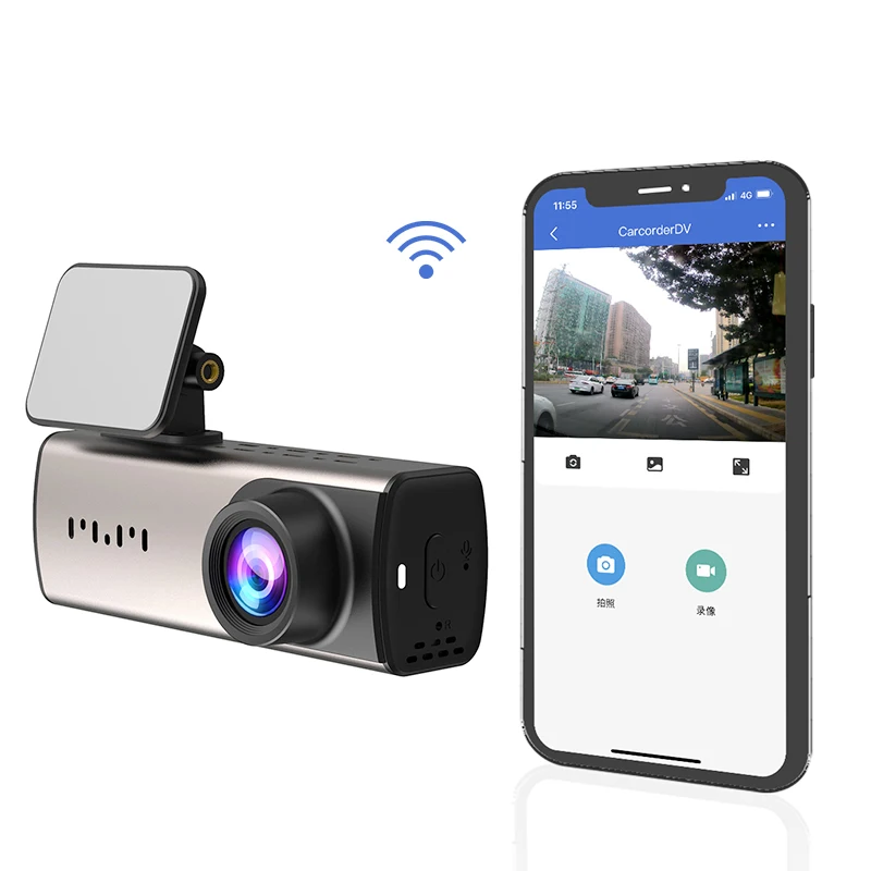 Мини-видеорегистратор FHD1080P с GPS Wi-Fi | Автомобили и мотоциклы