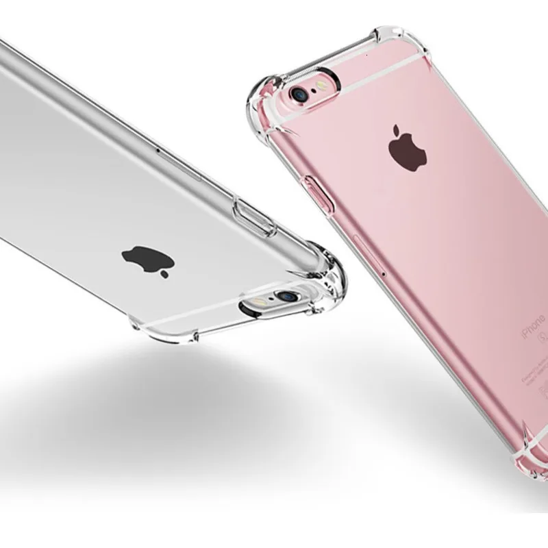 Прозрачный чехол для телефона все включено iPhone 11 X XS XR XSmax 8 7 6 6S PluS четырехугловая