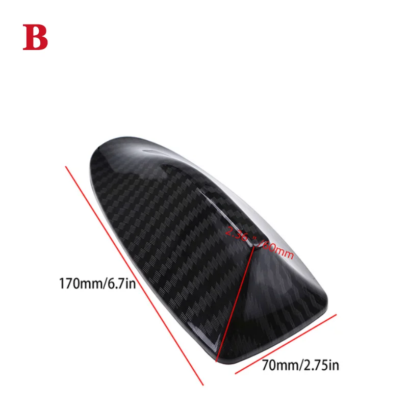 Карбоновая декоративная антенна Акулий плавник универсальные декоративные