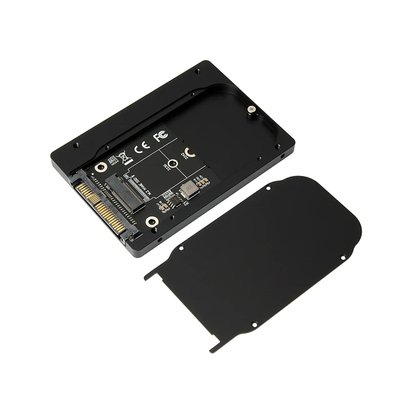 SFF 8639 NVME U.2 to NGFF M.2 M key PCIe SSD адаптер карта с алюминиевым корпусом чехол для
